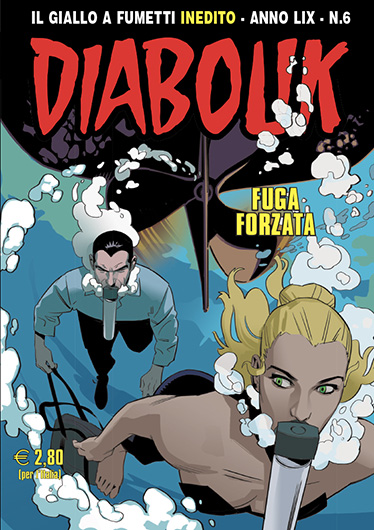 DIABOLIK IL GIALLO A FUMETTI INEDITO ANNO LXII 1 SEGRETI DI CLASSE -  Kissashop