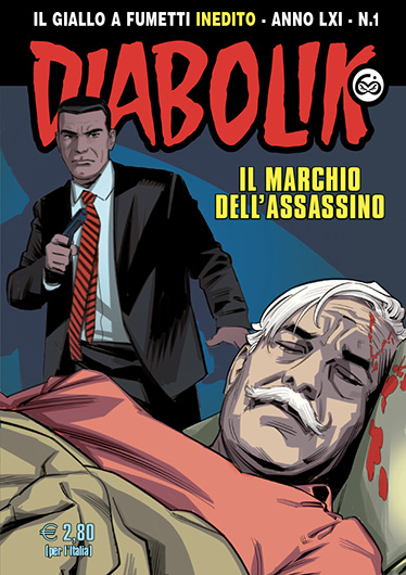 DIABOLIK IL GIALLO A FUMETTI INEDITO ANNO LXII 1 SEGRETI DI CLASSE -  Kissashop